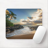 Bucht Makena Strand-| Makena Mousepad (Mit Mouse)
