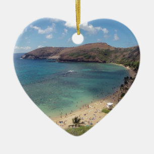 Bucht Oahu Hawaiis Hanauma Keramik Ornament