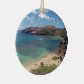 Bucht Oahu Hawaiis Hanauma Keramik Ornament (Rechts)