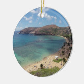 Bucht Oahu Hawaiis Hanauma Keramik Ornament (Links)