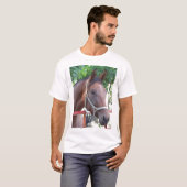 Bucht-Pferd T-Shirt (Vorne ganz)