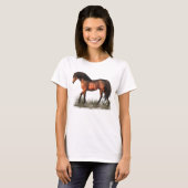 Bucht-Pferd T-Shirt (Vorne ganz)