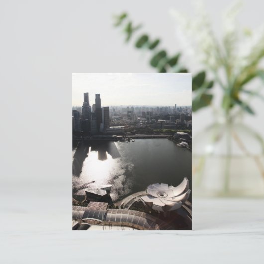 Bucht Postkarte (Stehend Vorderseite)