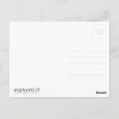 Bucht Postkarte (Rückseite)