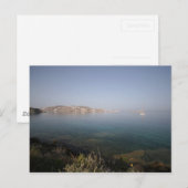 Bucht Postkarte (Vorne/Hinten)