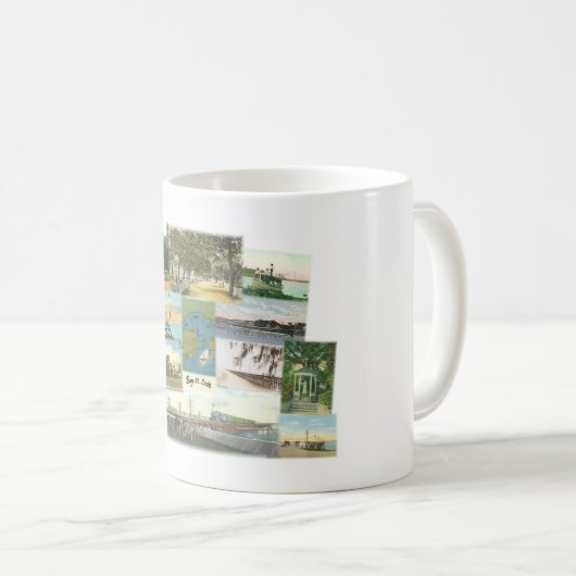 Bucht-St.- Louiscollage Kaffeetasse (VorderseiteRechts)