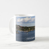 Bucht Stockholms Schweden Kaffeetasse (Vorderseite Links)