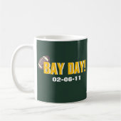 BUCHT-TAG! - Green Bay-Fußball Kaffeetasse (Links)