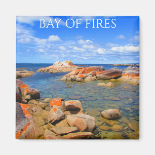 Bucht von Bränden, Tasmanien, Australien, Magnet