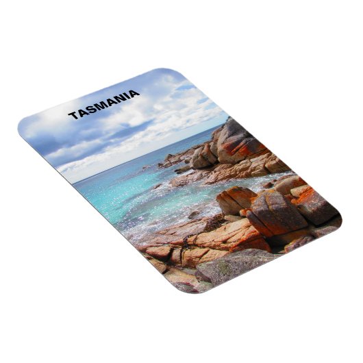 Bucht von Bränden, Tasmanien, Australien, Magnet (Rechte Seite)
