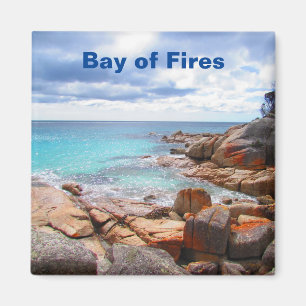 Bucht von Bränden, Tasmanien, Australien, Magnet