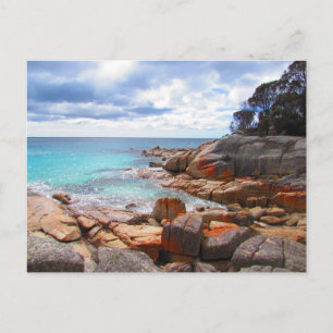 Bucht von Bränden, Tasmanien, Australien Postcard Postkarte