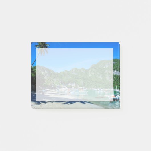 Bucht von El Nido Beach Post-it Klebezettel (Vorderseite)