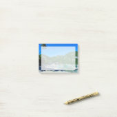 Bucht von El Nido Beach Post-it Klebezettel (Auf Schreibtisch)