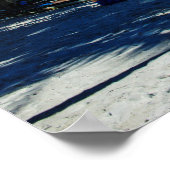Bucht von El Nido Beach Poster (Ecke)