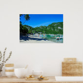 Bucht von El Nido Beach Poster (Küche)