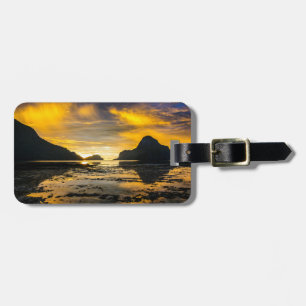 Bucht von El Nido Sonnenuntergang Gepäckanhänger
