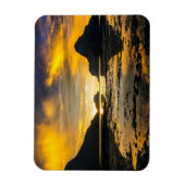 Bucht von El Nido Sunset Magnet (Vertikal)