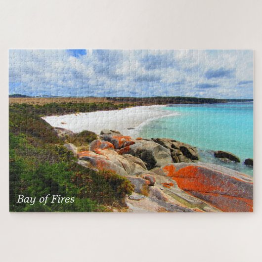 Bucht von Feuerfelsen Puzzle (Horizontal)