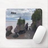 Bucht von Fundy Mousepad. Personalisiere es! Mousepad (Mit Mouse)