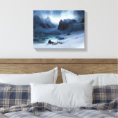 Bucht von Magdalena Leinwanddruck (Insitu (Schlafzimmer))