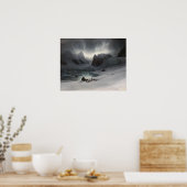 Bucht von Magdalena Poster (Küche)