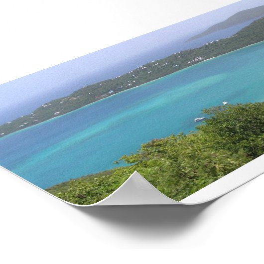 Bucht von Magens Poster (Ecke)