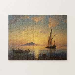 Bucht von Meerblick Neapels Iwan Aivazovsky Puzzle