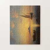 Bucht von Meerblick Neapels Iwan Aivazovsky Puzzle (Vertikal)