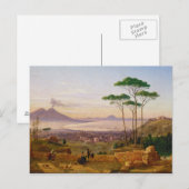 Bucht von Neapel Postkarte (Vorne/Hinten)