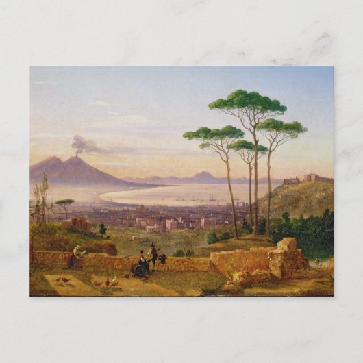 Bucht von Neapel Postkarte (Vorderseite)