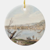 Bucht von Neapel vom Seeufer nahe dem Maddalena-Br Keramikornament (Hinten)