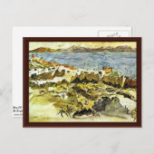 Bucht von Tanger in Marokko Postkarte (Vorne/Hinten)