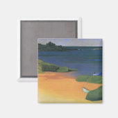 Bucht von Tregastel von Felix Vallotton, Kunst Magnet (Vorderseite/Rückseite)
