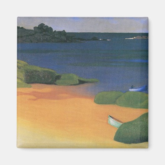 Bucht von Tregastel von Felix Vallotton, Kunst Magnet (Vorne)