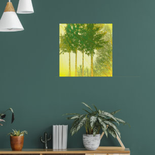 Buchten der Hoffnung 3 Bäume drucken Poster