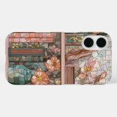 Buchthemen-Buntglas-Handyhülle Case-Mate iPhone Hülle (Rückseite (Horizontal))