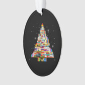 Buchtischler-Buchliebhaber xmas Ornament (Vorderseite)