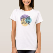 Buchtitel 📚 Bookworm Geschenk Bibliothekarisch Le T-Shirt (Vorderseite)