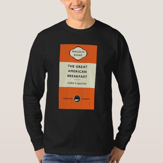 Buchtitel The Great American Breakfast Chris P B T-Shirt (Vorderseite)