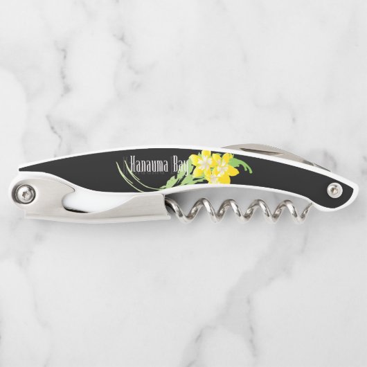 Buchtplumeria-Blume Hawaiis Hanauma Kellnermesser (Vorderseite)