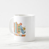 Buchtrovert, Bibliothekarisch Lehrerbuchbuch, Love Kaffeetasse (Vorderseite Links)