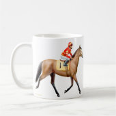Buchtthoroughbred-Rennpferd-Tasse Kaffeetasse (Links)