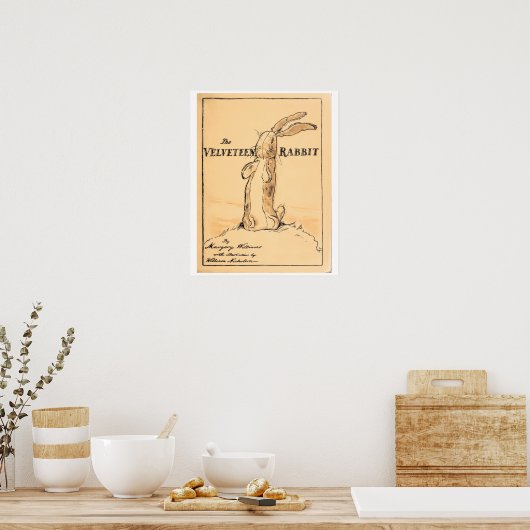 Buchübersicht - Das Kaninchen Velveteen Poster (Küche)