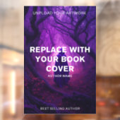 Buchübersicht l Werbeautor Buchunterschrift Fensteraufkleber (Blatt 2)