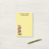 Buchübersicht Post-It-Notes Post-it Klebezettel (Auf Schreibtisch)