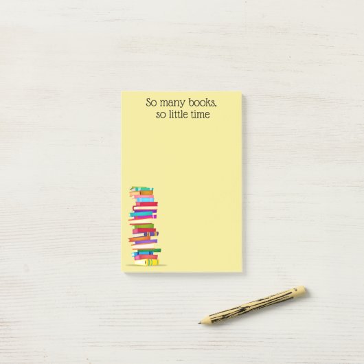 Buchübersicht Post-It-Notes Post-it Klebezettel (Auf Schreibtisch)