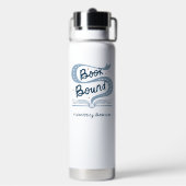 Buchumschlag-Wasserflasche Trinkflasche (Hinten)