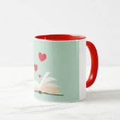 ***BUCHUNG LOVER ODER LIBRARISCHE*** TASSE (VorderseiteRechts)