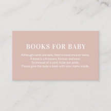 Buchungsanfrage Bücher für Baby Pink